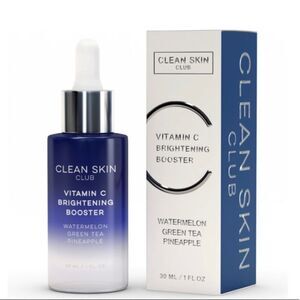 Clean Skin Club Vitamin C Serum & Brightening Booster | Vitamins A, E, D & K